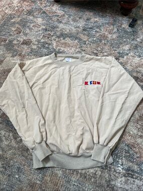 Vintage 80s/90s Quitman USA Sweatshirt with nautical emblems